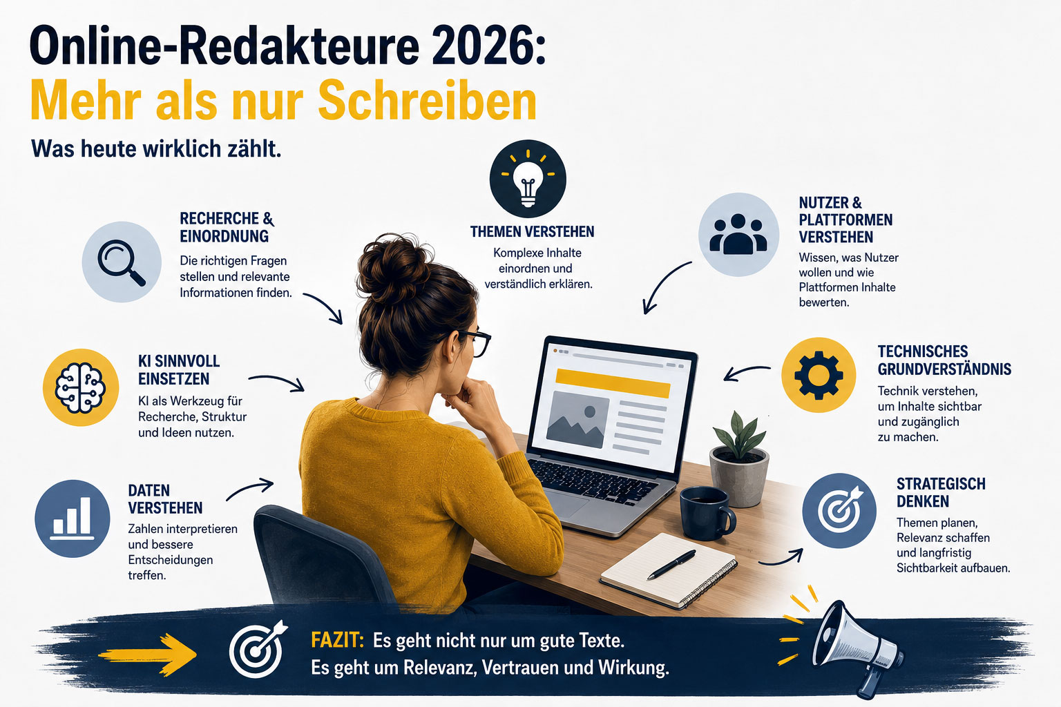 Was Online-Redakteure 2026 können müssen